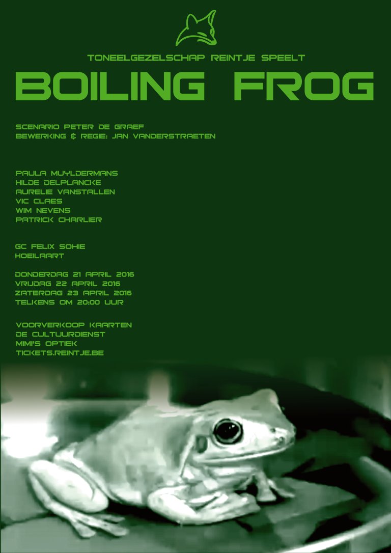 Affiche BOILING FROG 051115